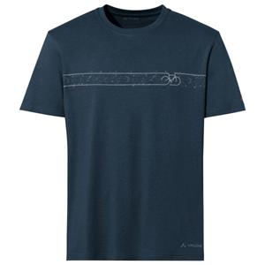 Vaude  Cyclist V - T-shirt, blauw