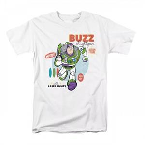 Toy Story Buzz Lightyear T-shirt voor heren M wit