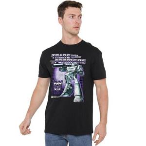 Transformers Heren Megatron 40e T-shirt 4XL zwart