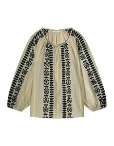 Summum Longsleeve top momosa stripe 2s3257-12186