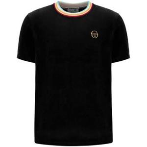 Sergio Tacchini T-shirt  Slice Velour T-Shirt Black
