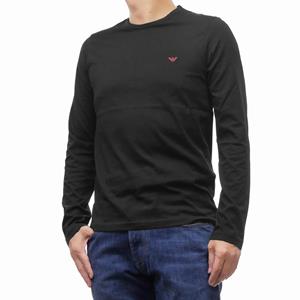Emporio Armani long 111653 4F722 Black M [] Men's T-shirt [item]