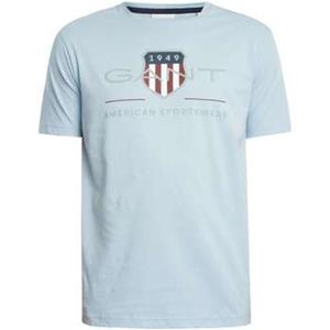 Gant T-shirt Korte Mouw  Normaal Archief Schild T-shirt