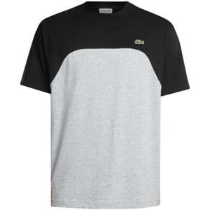 Lacoste T-shirt Korte Mouw  T-shirt met katoenen jersey en kleurblokken