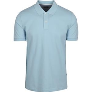 Olymp T-shirt  Poloshirt Piqué Lichtblauw