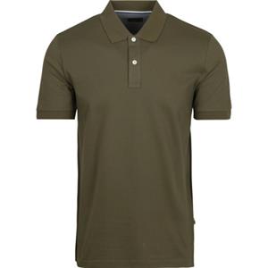 Olymp T-shirt  Poloshirt Piqué Olijfgroen