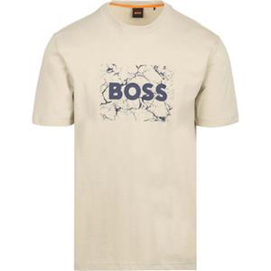 Boss T-shirt  T-shirt Logo Beige