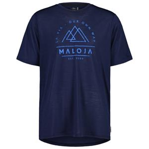 Maloja  KalmbergM. - T-shirt, blauw