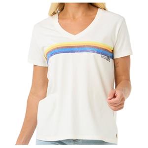 Rip Curl  Women's Surfarama V Neck - T-shirt, wit