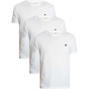 Timberland T-shirt Korte Mouw  Set van 3 Dustan Slim-T-shirts
