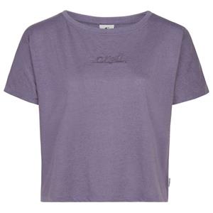 O'Neill  Women's Essentials Script Drape T-Shirt - T-shirt, grijs