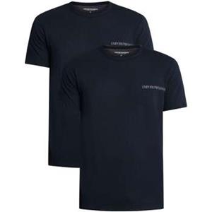 Emporio Armani T-shirt Korte Mouw  Set van 2 lounge-T-shirts