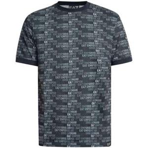 Emporio Armani EA7 T-shirt Korte Mouw  T-shirt met logopatroon