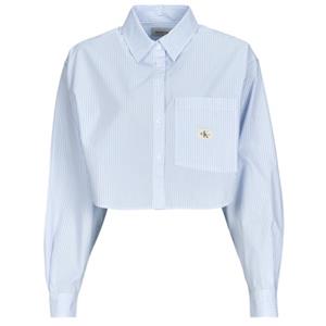 Calvin Klein Jeans Overhemd  WOVEN LABEL CROPPED SHIRT