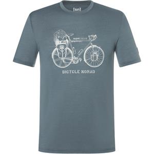 Super.Natural Heren Bicycle Nomad T-shirt
