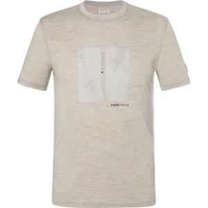 Super.Natural Heren Crevice T-shirt