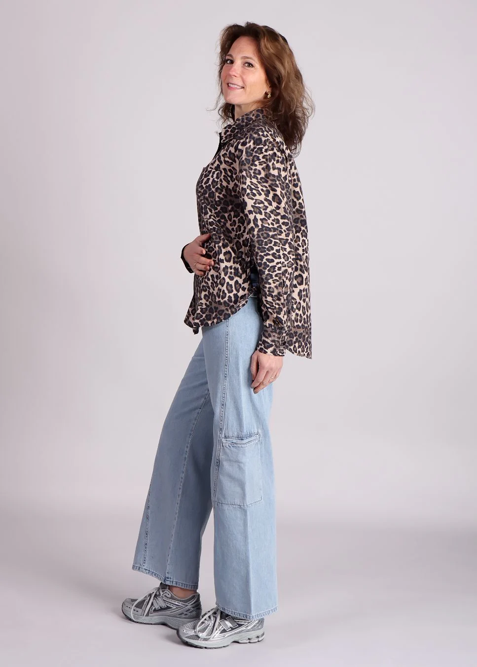 Modström Moodmd blouse luipaard