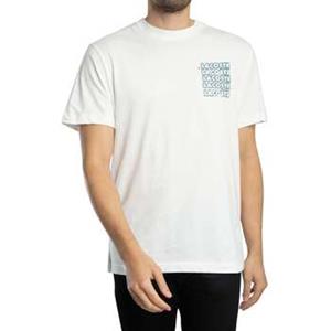 Lacoste T-shirt Korte Mouw  Merk Grafisch T-shirt