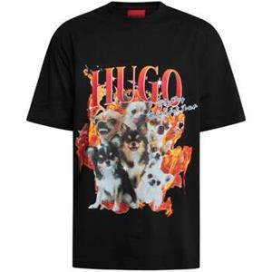 Boss T-shirt Korte Mouw  Dugie Grafisch T-shirt