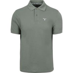Barbour T-shirt  Tartan Pique Polo Vintage Groen