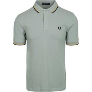 Fred Perry T-shirt  Polo M3600 Lichtblauw W62