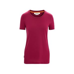 Icebreaker  Women's Tencel Cotton S/S Tee - T-shirt, rood