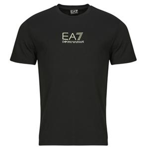 Emporio Armani EA7 T-shirt Korte Mouw  TRAIN GOLD LABEL TEE PUNTO ROMA BIG LOGO 7M000301