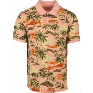 Gant T-shirt  Poloshirt Roze Print