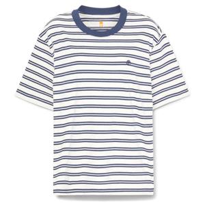 Timberland  Women's Dunstan Short-Sleeve Stripe Tee - T-shirt, grijs/wit