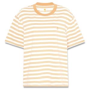 Timberland  Women's Dunstan Short-Sleeve Stripe Tee - T-shirt, wit/beige