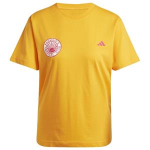 Adidas  Women's Farm GFX Tee - T-shirt, geel