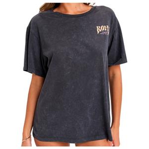 Roxy  Women's Sunnyoversize Optic Wash - T-shirt, grijs