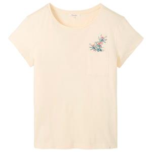 Tranquillo  Women's T-Shirt mit Stickerei - T-shirt, wit