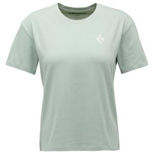 Black Diamond  Women's Heritage Badge S/S Tee - T-shirt, grijs
