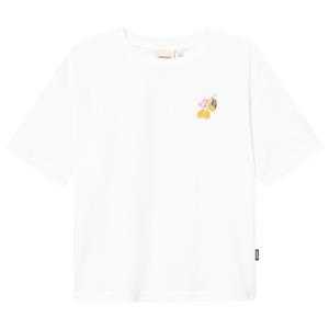 Dedicated  Women's T-Shirt Vadstena Lemon Branch - T-shirt, wit