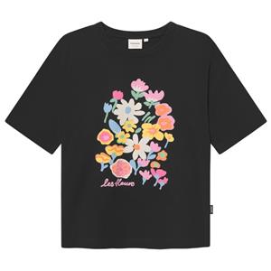 Dedicated  Women's T-Shirt Vadstena Les Fleurs - T-shirt, zwart