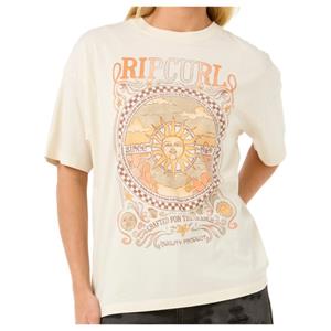 Rip Curl  Women's Luna Heritage Tee - T-shirt, beige/wit