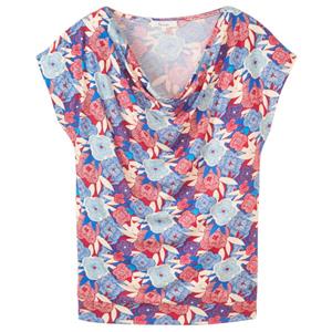 Tranquillo  Women's Lockeres Shirt aus Ecovero Viskose - T-shirt, meerkleurig