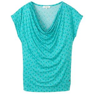 Tranquillo  Women's Lockeres Shirt aus Ecovero Viskose - T-shirt, turkoois