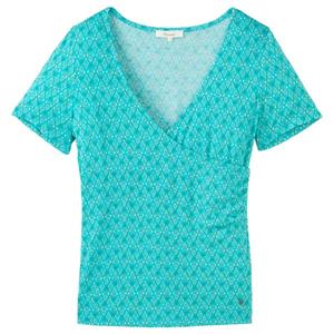 Tranquillo  Women's Shirt in Wickeloptik - T-shirt, turkoois