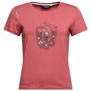 Chillaz  Women's Iseo Mountain Paradise T-Shirt - T-shirt, roze/rood
