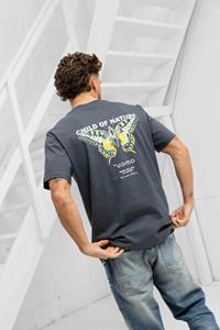 24 Uomo Child Of Nature T-shirt Heren Dark Grey