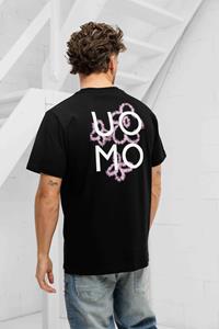 24 Uomo Flora 2.0 T-shirt Heren Zwart