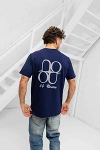 24 Uomo Symbol T-shirt Heren Navy