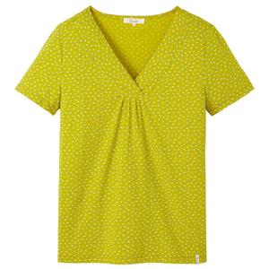 Tranquillo  Women's Jersey-Shirt mit V-Ausschnitt - T-shirt, geel