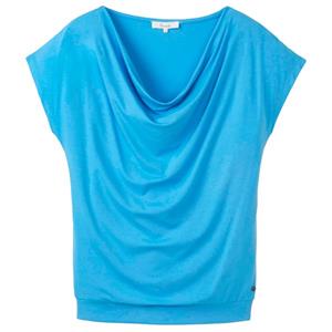 Tranquillo  Women's Lockeres Shirt aus Ecovero Viskose - T-shirt, blauw
