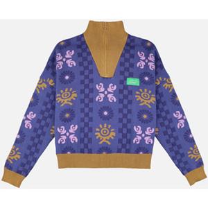Oxbow Trui  Jacquardtrui met hoge hals PERIKLES