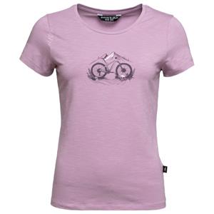 Chillaz  Women's Gandia Mountainbike Flowers T-Shirt - T-shirt, purper/roze