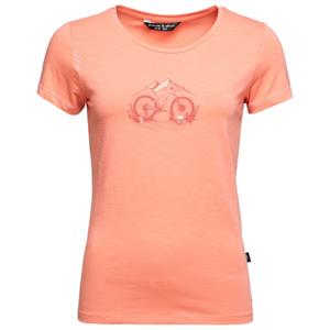 Chillaz  Women's Gandia Mountainbike Flowers T-Shirt - T-shirt, rood
