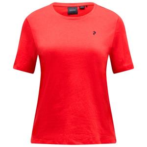 Peak Performance  Women's Explore Graphic Tee - T-shirt, rood